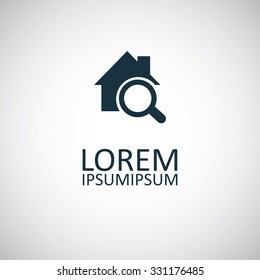 home search icon, on white background
