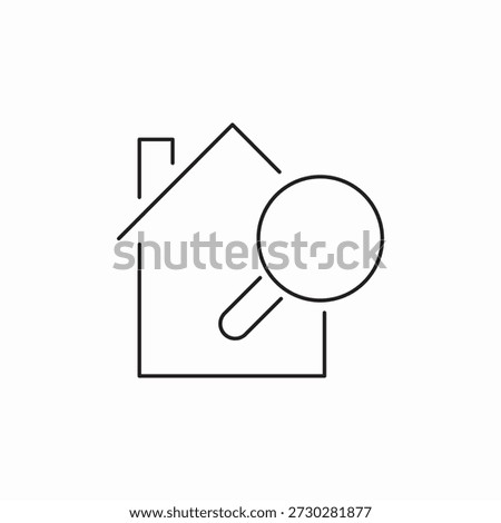home search icon sign vector