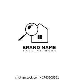 Home Search Logo Design Template