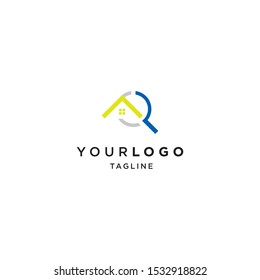 home search logo template vector design. eps10