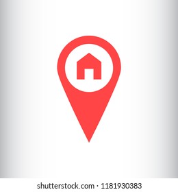 home search vector icon 10 eps
