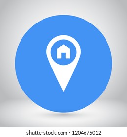 home search vector icon 10 eps