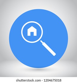 home search vector icon 10 eps