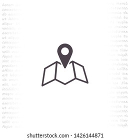 home search vector icon 10 eps , Lorem ipsum Flat design