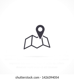 home search vector icon 10 eps , Lorem ipsum Flat design