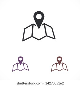 home search vector icon 10 eps , Lorem ipsum Flat design