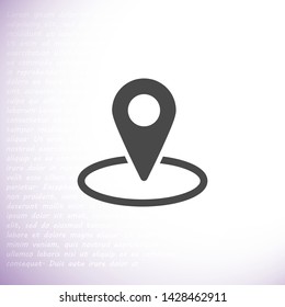 home search vector icon 10 eps , Lorem ipsum Flat design