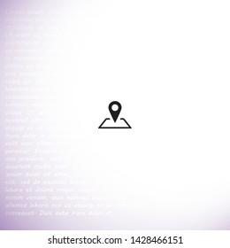 home search vector icon 10 eps , Lorem ipsum Flat design