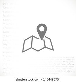home search vector icon 10 eps , Lorem ipsum Flat design