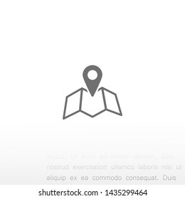 home search vector icon 10 eps , Lorem ipsum Flat design