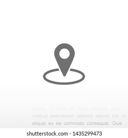 home search vector icon 10 eps , Lorem ipsum Flat design