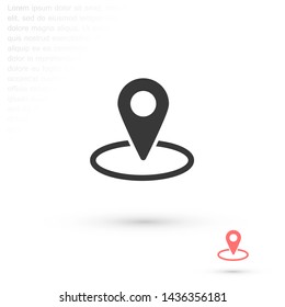 home search vector icon 10 eps , Lorem ipsum Flat design