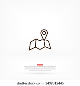 home search vector icon 10 eps , Lorem ipsum Flat design