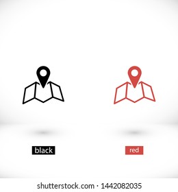 home search vector icon 10 eps , Lorem ipsum Flat design