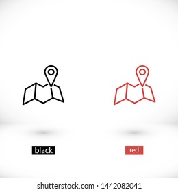 home search vector icon 10 eps , Lorem ipsum Flat design