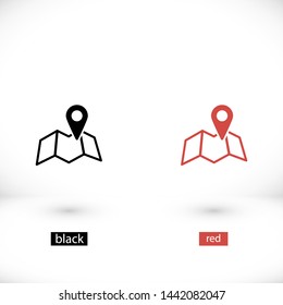 home search vector icon 10 eps , Lorem ipsum Flat design