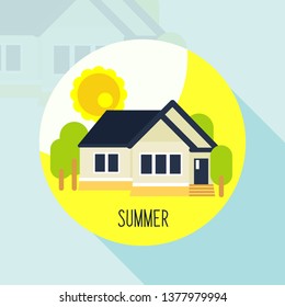 Home Season Ilustrasion Vector