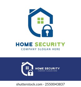 Home Security Business Logo Design-Vorlage.