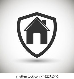 Home security business symbol