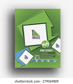 Home Security Center Front Flyer Template