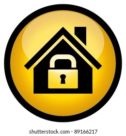 Home Security Icon.