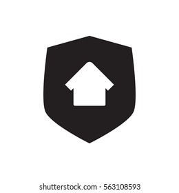 home security icon illustration isolated vector sign symbol
