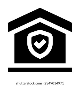 home security icon for your website, mobile, presentation, and logo design.