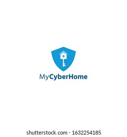 home security logo design vector template