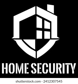 home security logo design vector file