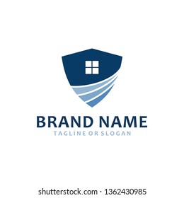 home security logo vector