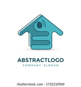 Protección de seguridad en el hogar ‍ sistema Icono de logotipo Elemento de plantilla Vector de diseño