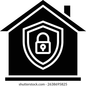Home Security vector icon. Can be used for printing, mobile and web applications.