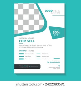 Home sell flyer design templats