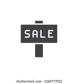 Home selling vector icon. filled flat sign for mobile concept and web design. Property house Sale simple solid icon. Symbol, logo illustration. Pixel perfect vector graphics