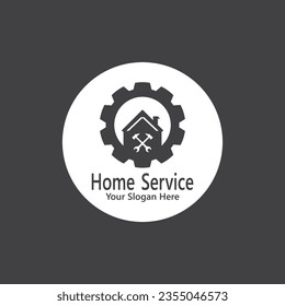 Home Service Construction logo Vector Template