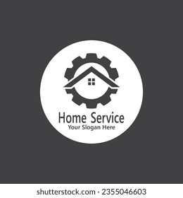 Home Service Construction logo Vector Template