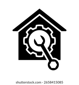 Home Service Icon Element For Design