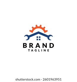 home service logo design vector illustration, home logo template