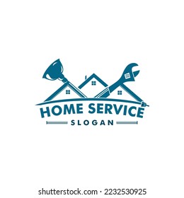 home service logo icon vector template