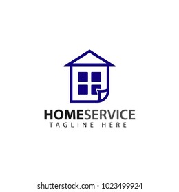 Home Service Logo Vector Template Design