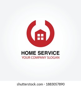 home service pumbling logo vector