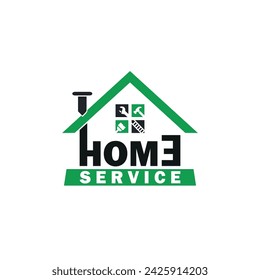 Home Service and Repair Logo Design