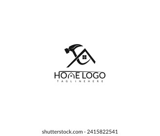 home service vector logo template design.