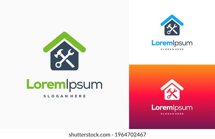 Home Services Logo designs concept vector , Home Repair logo template, House Service logo symbol
