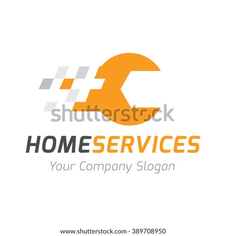 Home Services Tools Logo Template