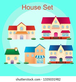 Home set Vector Design
