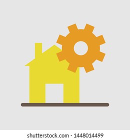 Home setting icon you use your project.