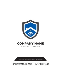 Home Shield Logo Company Vector