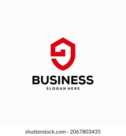 Home Shield logo designs concept vector, House Security logo template icon
