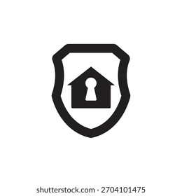 Home Shield Logo Template Design